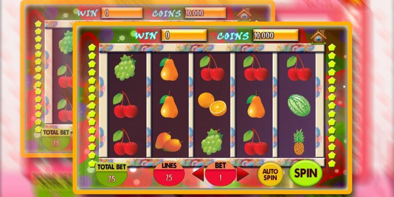 Slot trái cây thiết kế 2D sắc nét